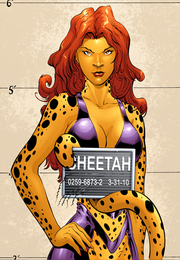 Cheetah Colors By Dashmartin Cheetah Dc Comics Cheetah Dc Comic Book Girl